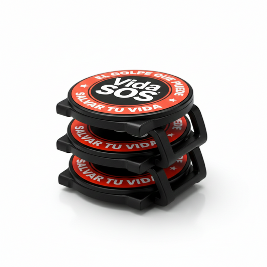 Pack de 3 Recambios de Soportes para Rompe Cristales de Emergencia